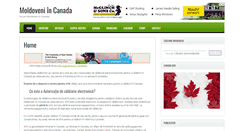Desktop Screenshot of moldoveni.ca